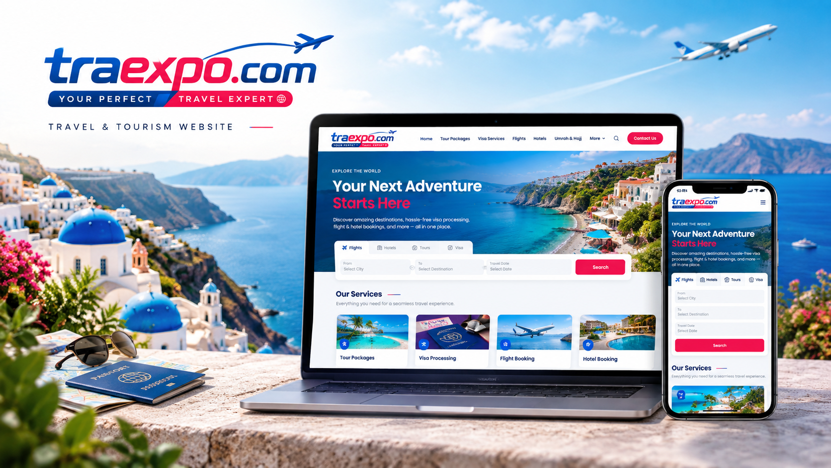 TRAEXPO website preview